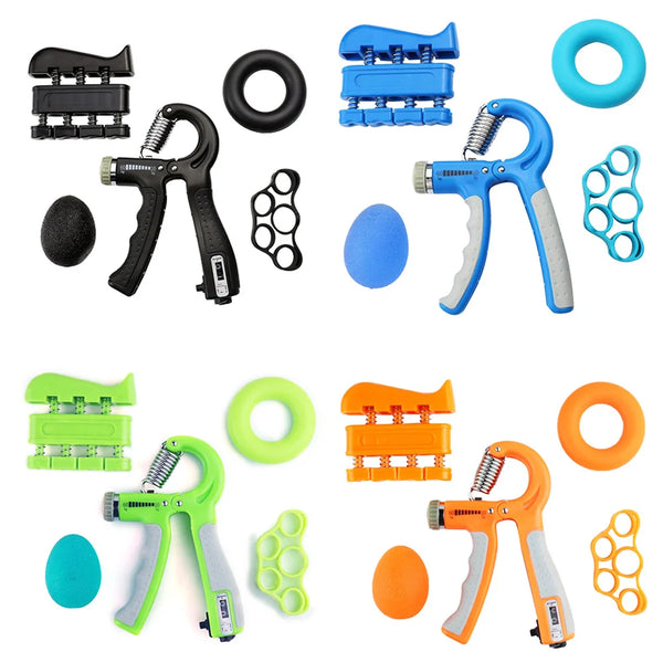 5pcs Hand Grip Strengthener Workout Kit